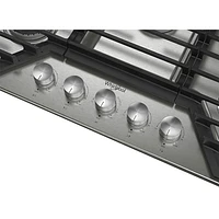 Whirlpool 30" 5-Burner Gas Cooktop (WCGK7030PS) - Stainless Steel