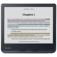 Kobo Libra Colour 7" Digital eReader with Touchscreen - Black