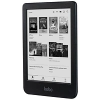 Kobo Clara 6" Digital eReader with Touchscreen - Black