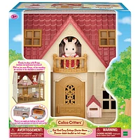 Ensemble de jeu Premier chalet douillet au toit rouge de Calico Critters