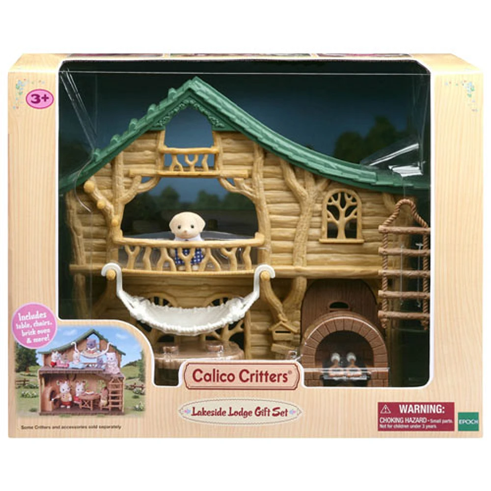 Coffret-cadeau Le chalet au bord du lac de Calico Critters