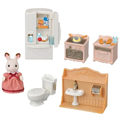 Ensemble de départ de mobilier amusant de Calico Critters