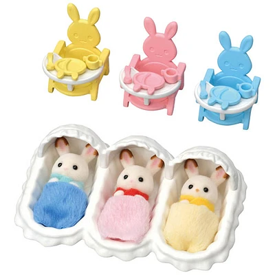 Calico Critters Triplets Care Playset