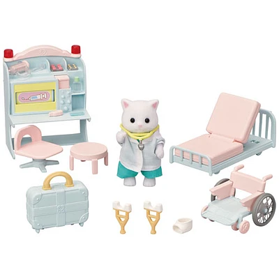 Ensemble de base Médecin du village de Calico Critters