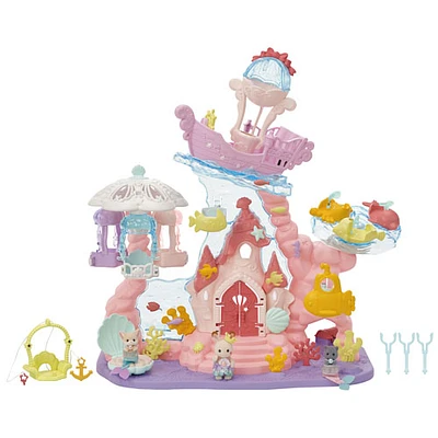 Calico Critters Baby Mermaid Castle Playset