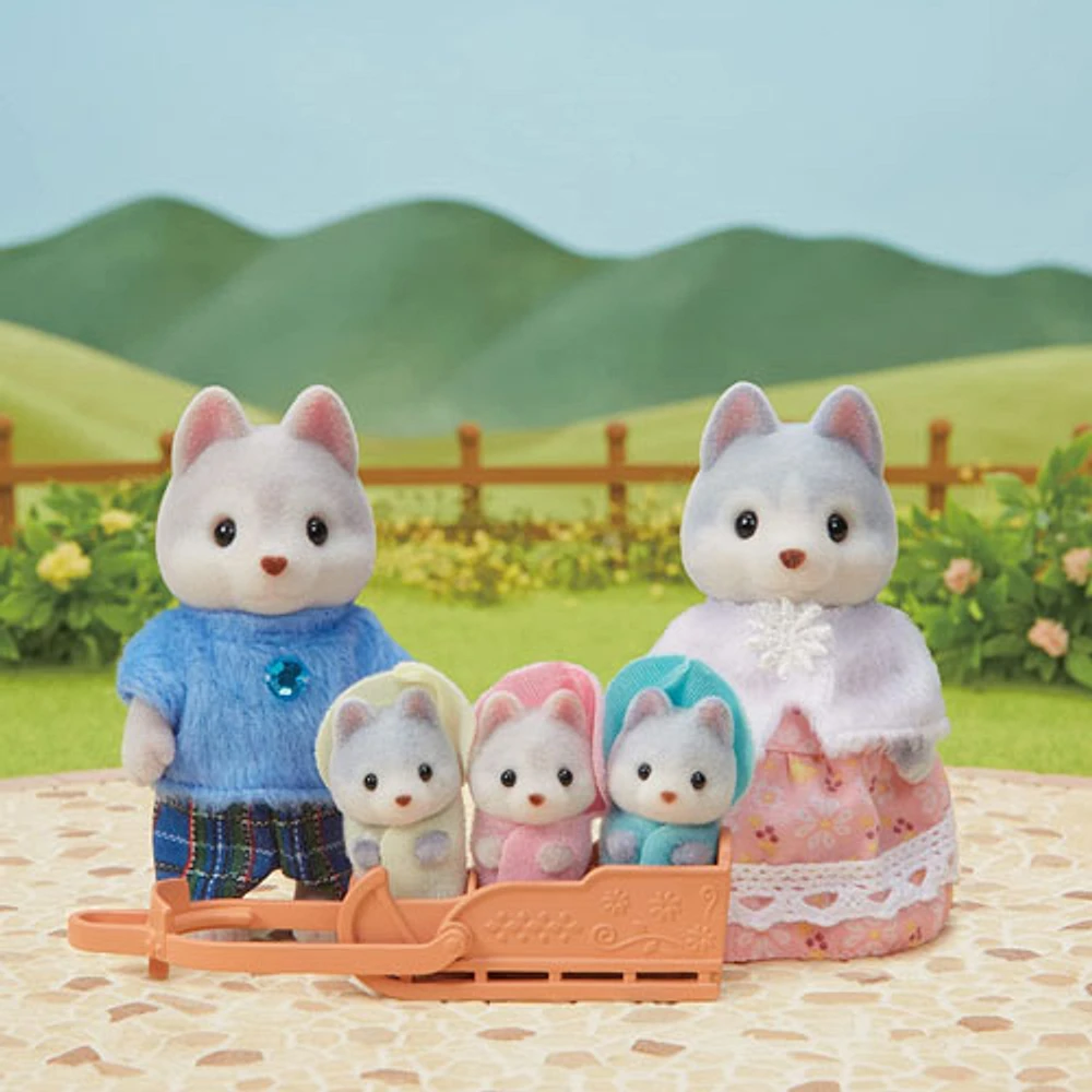 Ensemble de jeu Famille Husky de Calico Critters