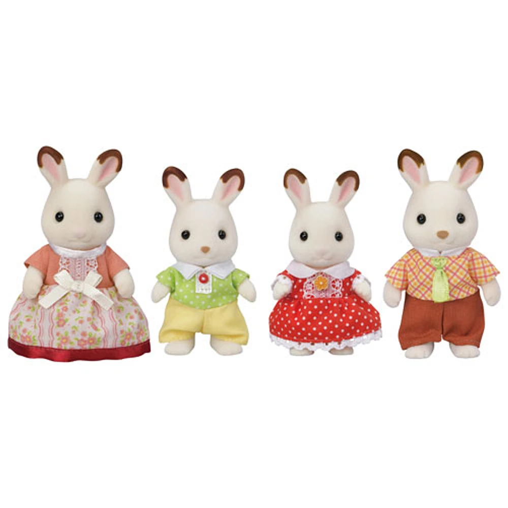 Ensemble de jeu La famille Lapin Chocolat de Calico Critters