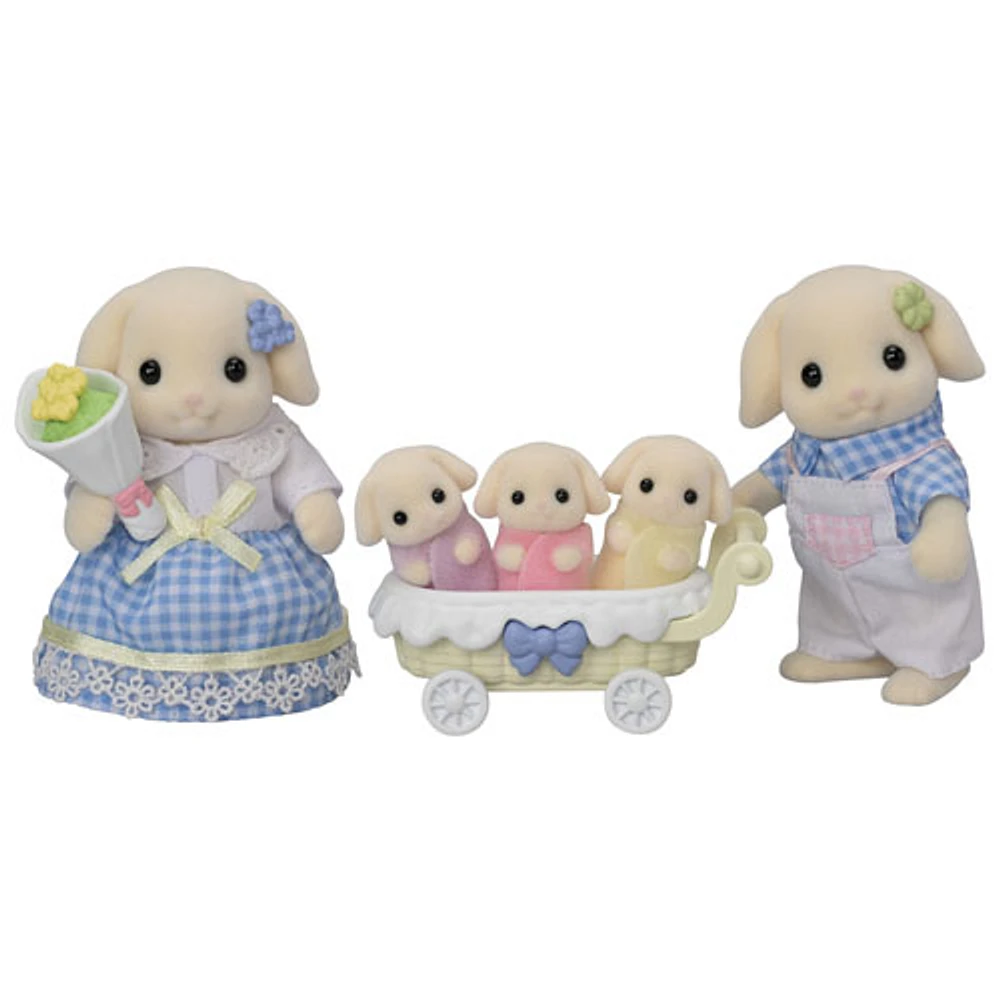 Ensemble de jeu La famille Lapin Flore de Calico Critters