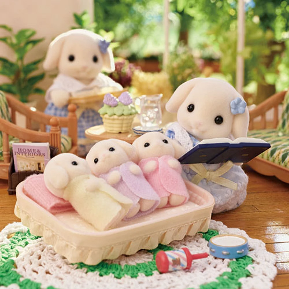 Ensemble de jeu La famille Lapin Flore de Calico Critters