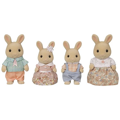 Calico Critters Milk Rabbit Family Playset