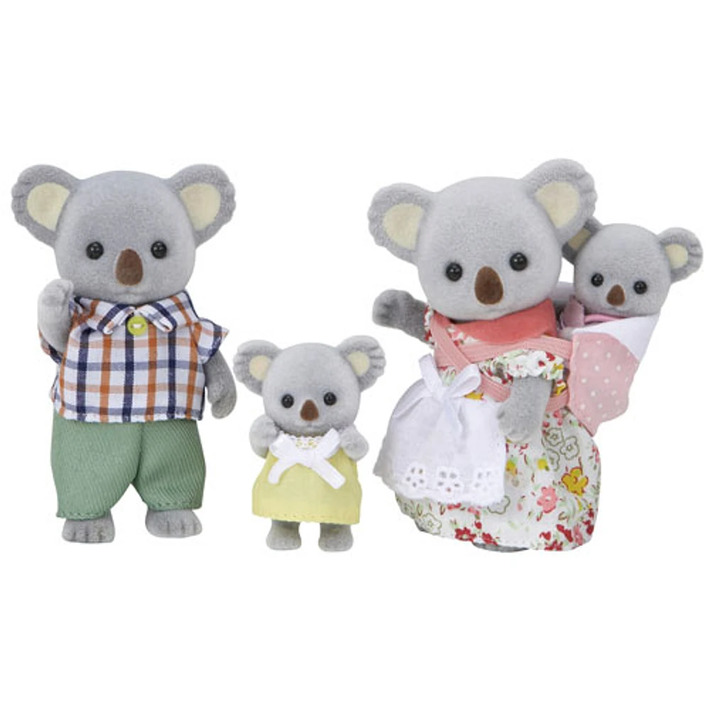 Ensemble de jeu Famille Koala de Cambrousse de Calico Critters