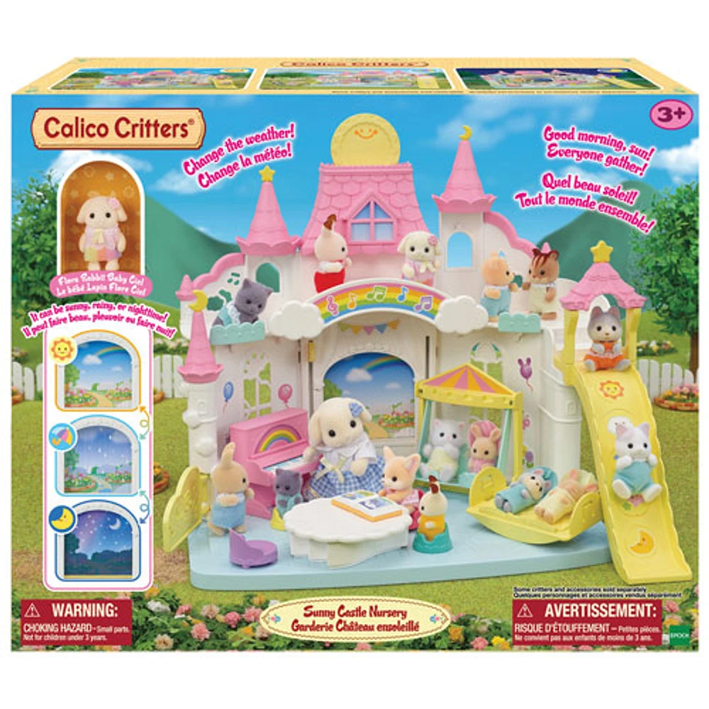 Calico Critters Sunny Castle Nursery Playset