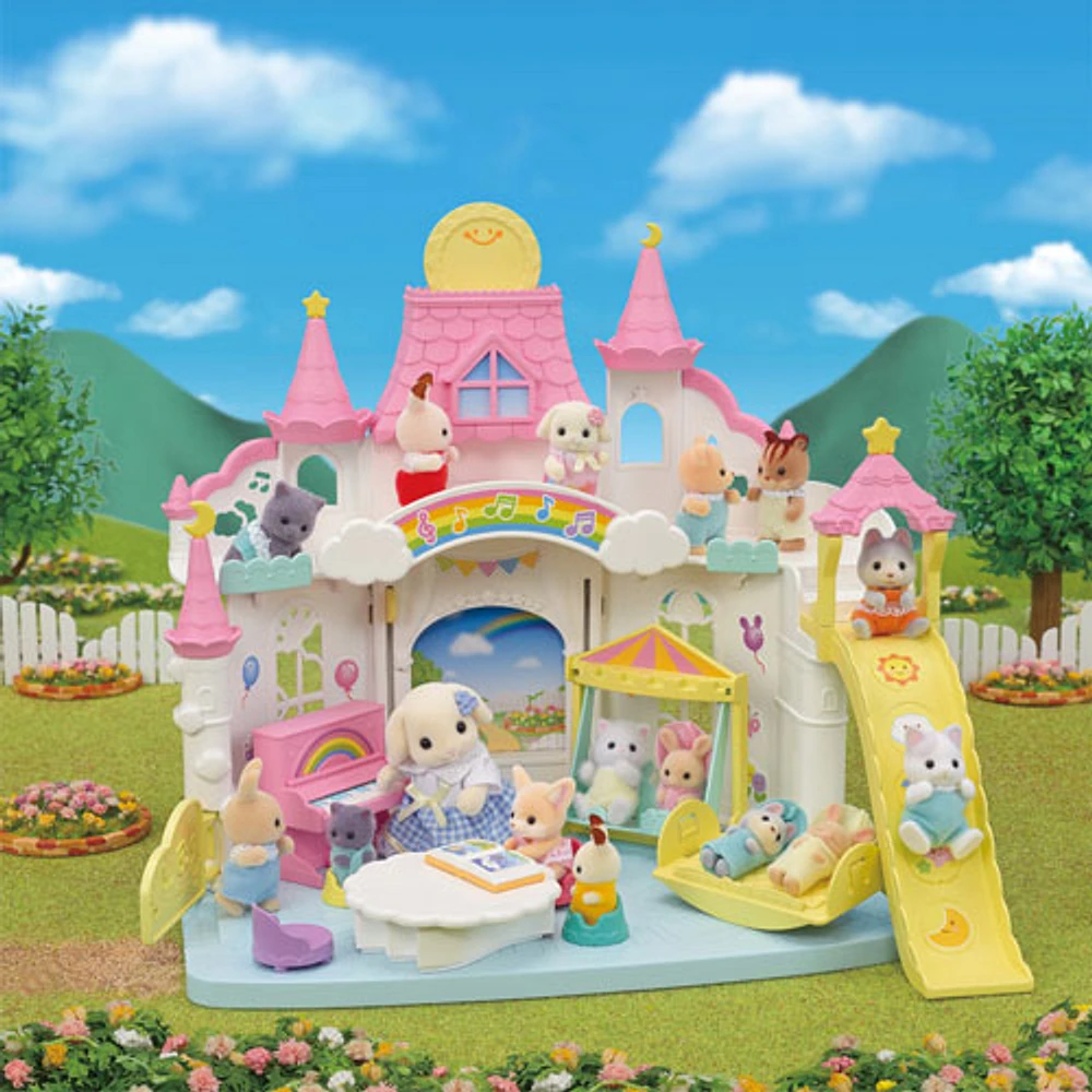 Calico Critters Sunny Castle Nursery Playset