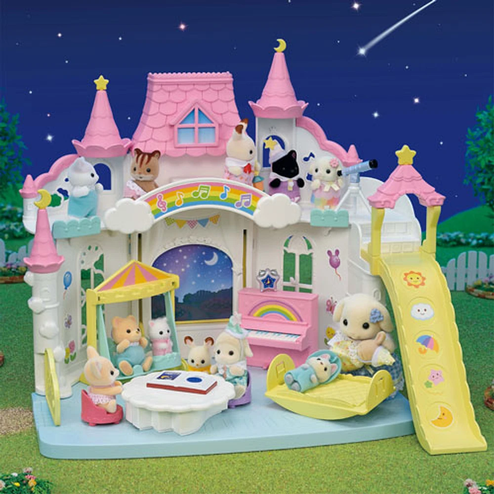 Calico Critters Sunny Castle Nursery Playset