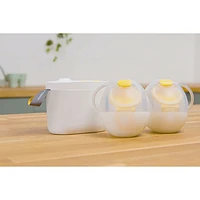 Medela Pump In Style Electric Breast Pump with 105-Degree Angled Breast Shields & Hands-free Collection Cups