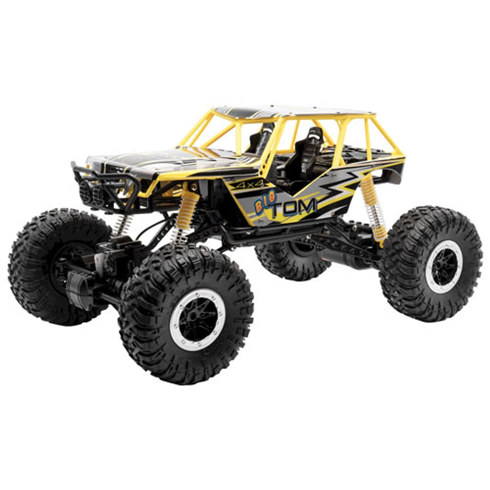 LiteHawk Big Tom 4WD 1/10 Scale RC Car (40034) - Yellow