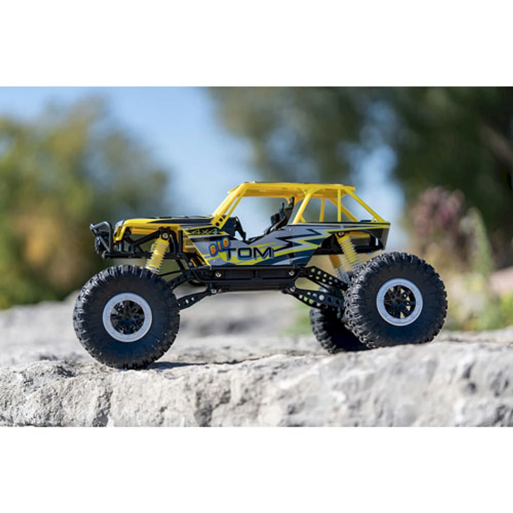 LiteHawk Big Tom 4WD 1/10 Scale RC Car (40034) - Yellow