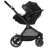 Poussette EOS et siège d'auto pour bébé Aton 2 de Cybex avec système de transport à 5 modes - Noir lunaire