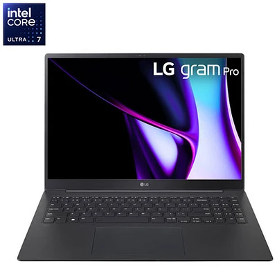 Portable de 16 po à écran DELO de LG - Noir volcanique (Core Ultra7 155H d'Intel/SSD 512 Go/RAM 16 Go)