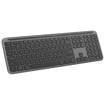 Logitech K950 Signature Slim Wireless Full-Size Keyboard - Graphite - English