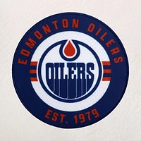 Jeté de la LNH - Blanc - Oilers d'Edmonton