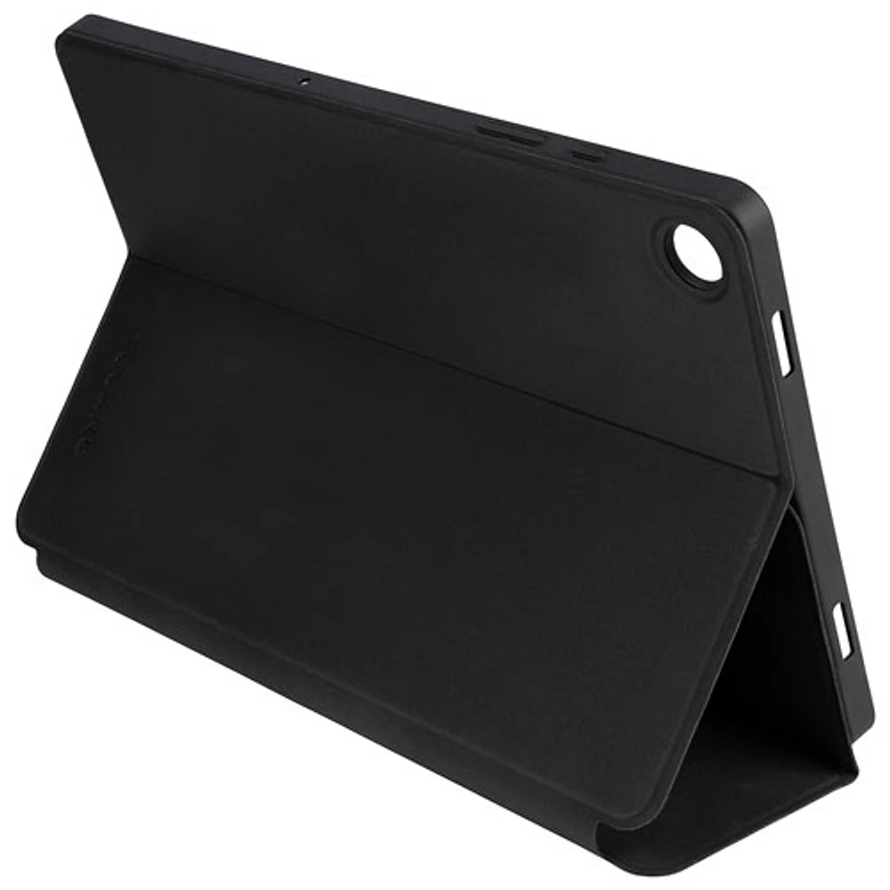 Étui folio Gala de Tucano Milano Italy pour Galaxy Tab A9+ (Plus) - Noir