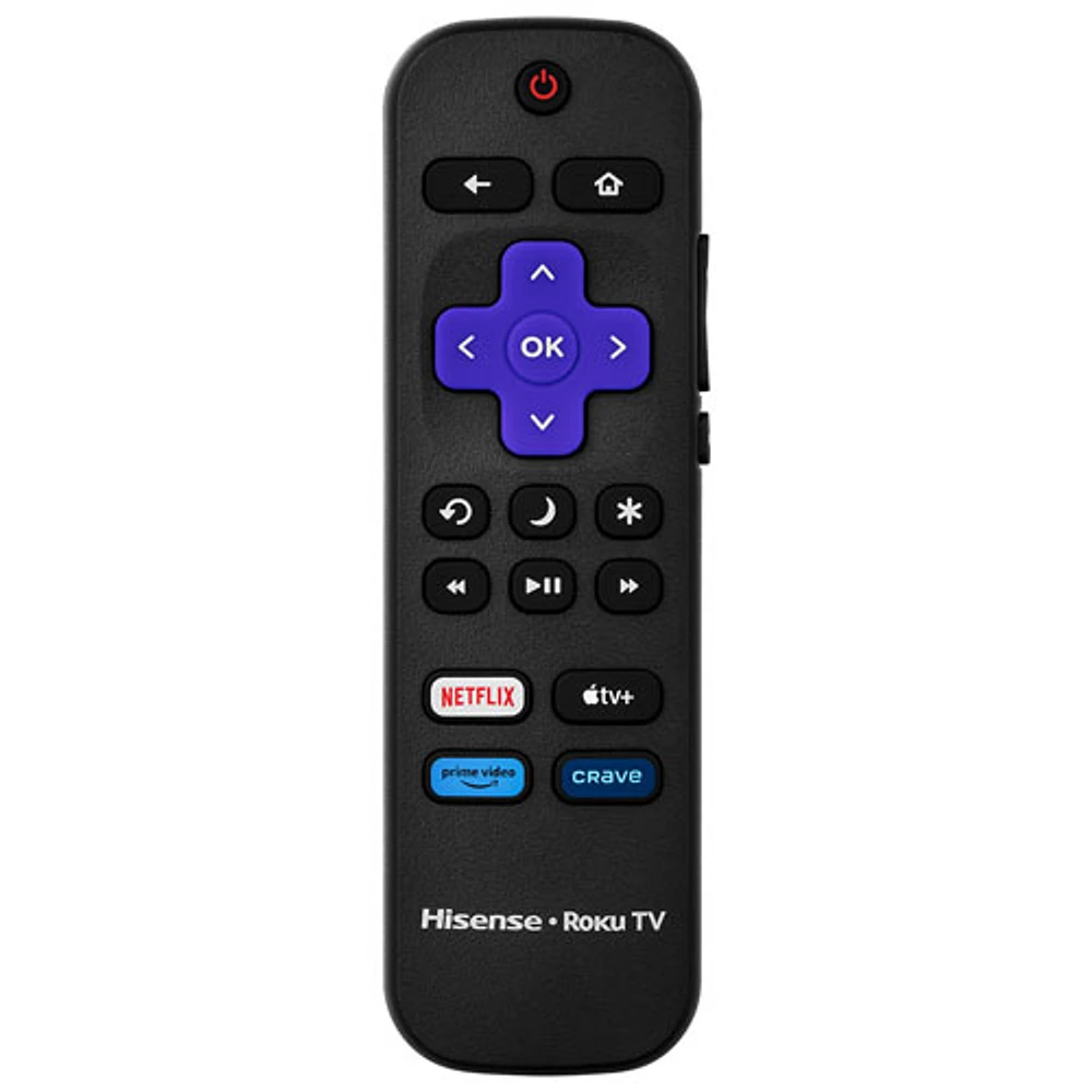 Téléviseur intelligent Roku HDR DEL UHD 4K de 43 po de Hisense (43R63N) - 2024