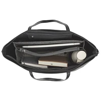 Sac griffé uni Portos de Bugatti pour portable de 14,1 po - Noir