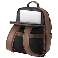 Bugatti Portos Solid 15.6" Laptop Backpack - Cognac