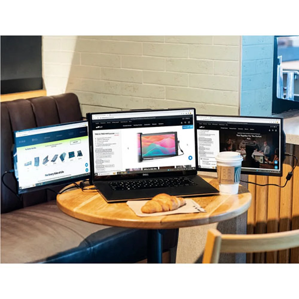 Mobile Pixels Trio Max 14.1" FHD 60Hz 30ms IPS LCD Monitor (MP-101-1004P04) - Black