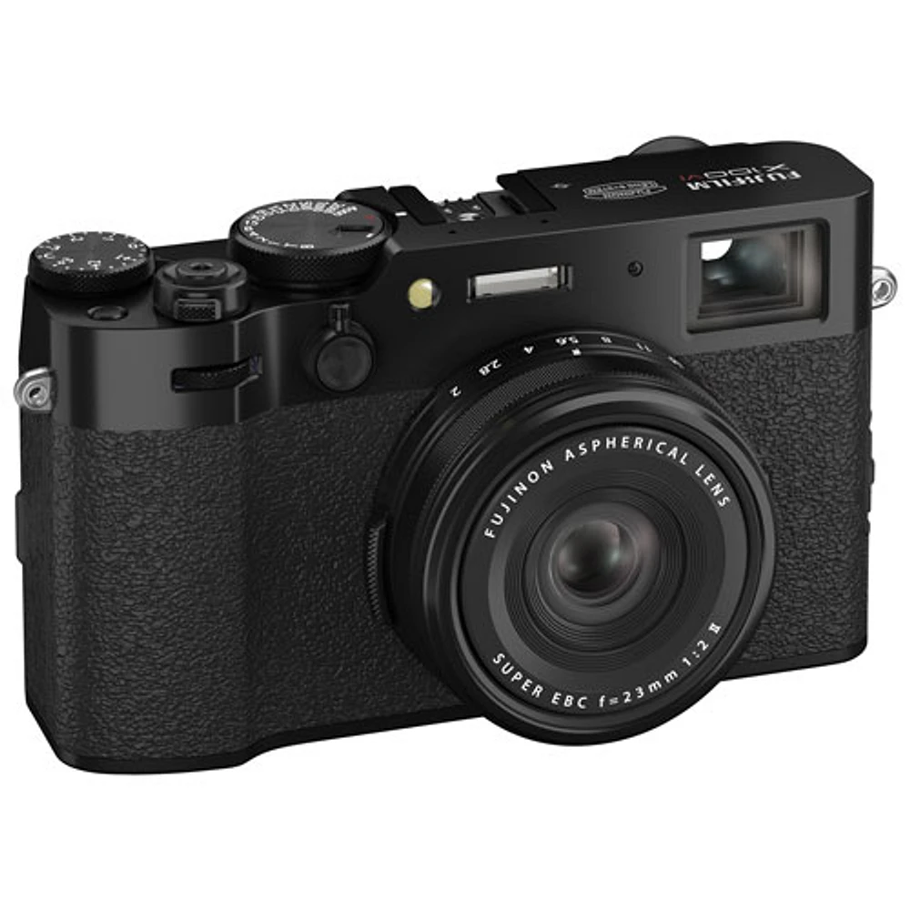 Fujifilm X100VI 40.2MP Advanced Compact Digital Camera - Black
