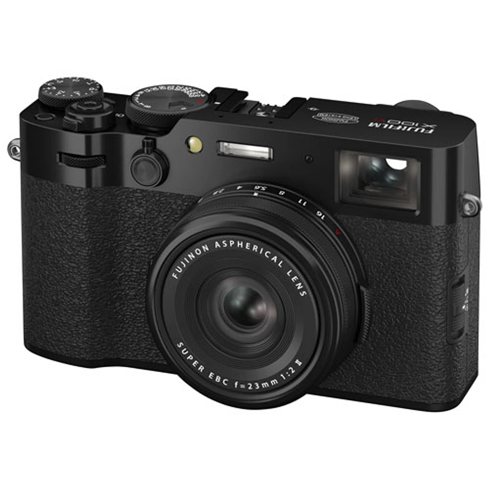 Fujifilm X100VI 40.2MP Advanced Compact Digital Camera - Black
