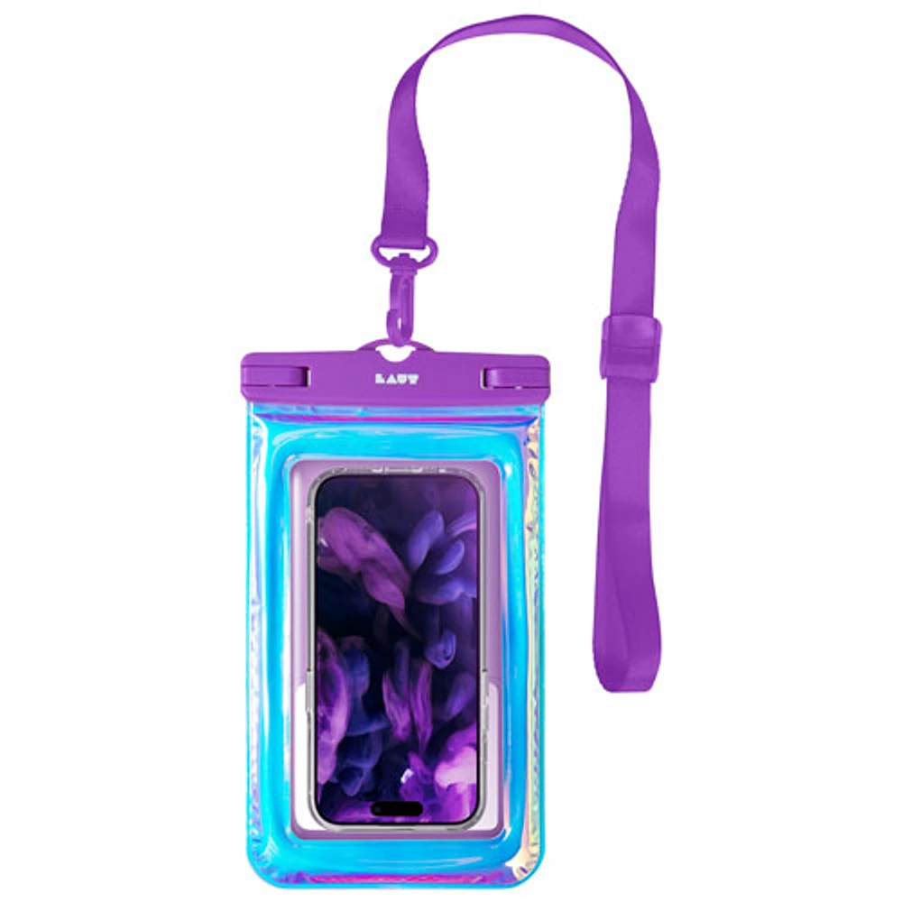 Pochette universelle étanche POP AQUA de Laut pour cellulaire - Holo