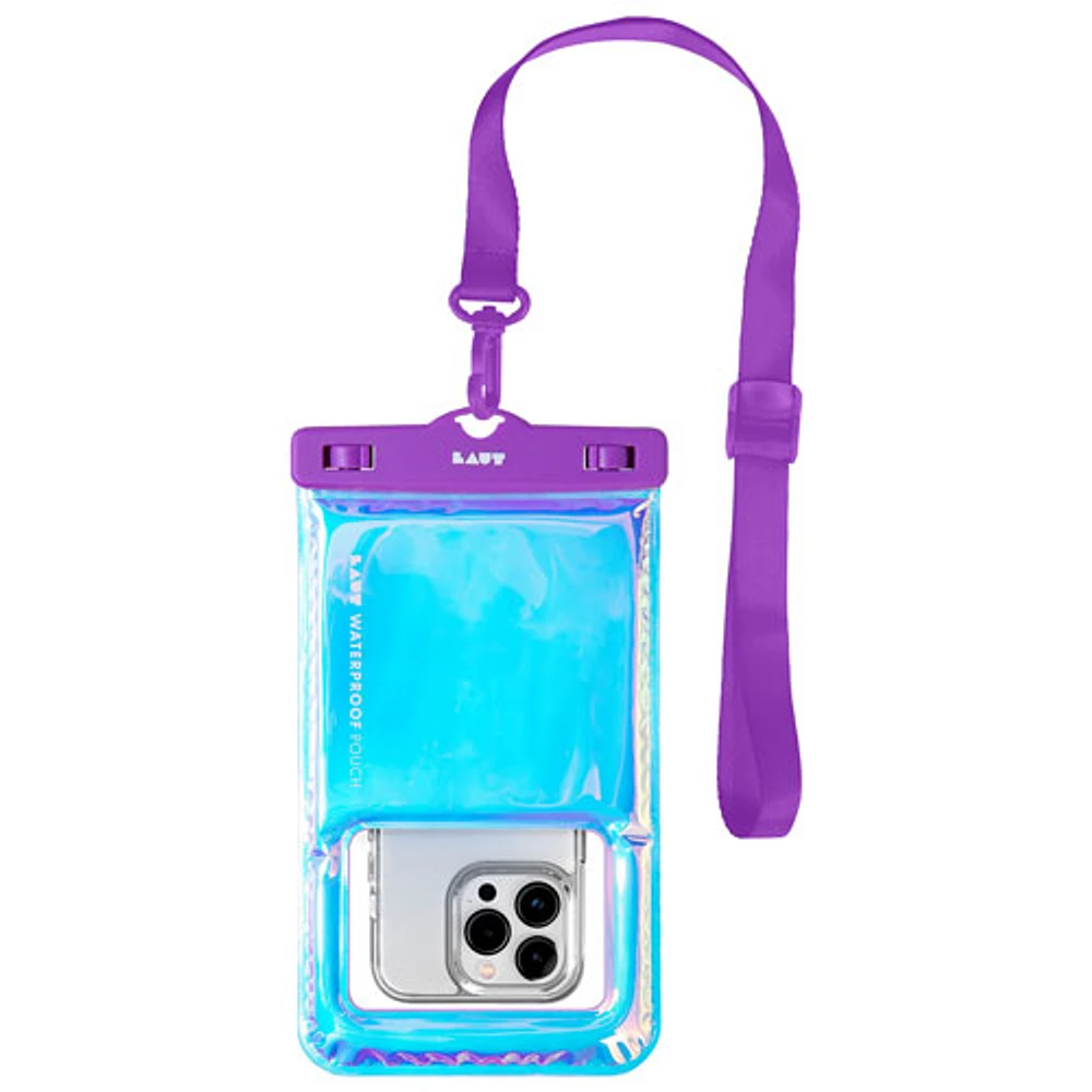 Pochette universelle étanche POP AQUA de Laut pour cellulaire - Holo