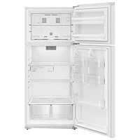 Whirlpool 29" 16.3 Cu. Ft. Top Freezer Refrigerator (WRTX5328PW) - White