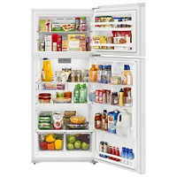 Whirlpool 29" 16.3 Cu. Ft. Top Freezer Refrigerator (WRTX5328PW) - White