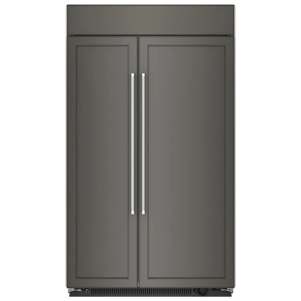 KitchenAid 48" 30 Cu. Ft. Side-By-Side Refrigerator (KBSN708MPA) - Panel Ready