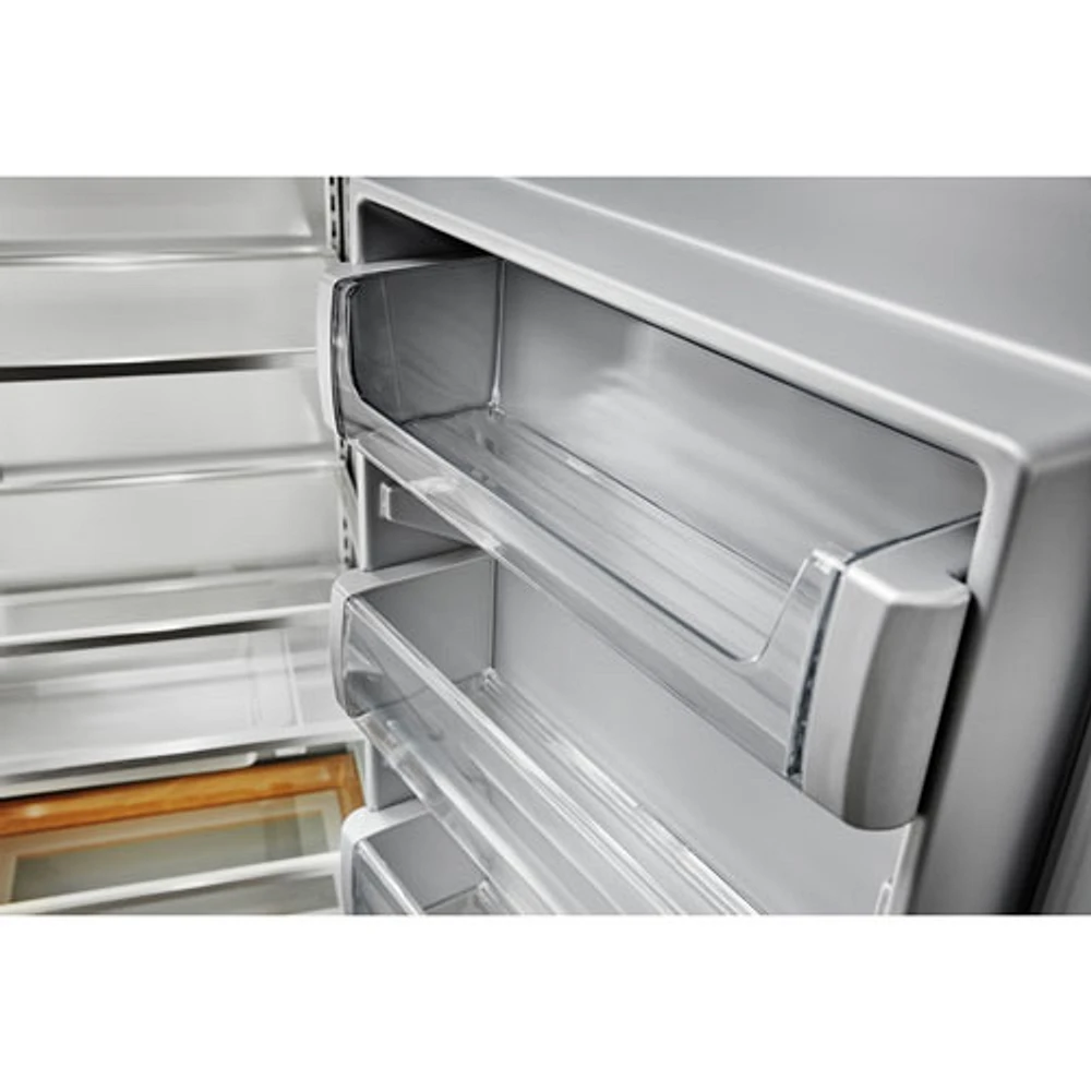 KitchenAid 48" 30 Cu. Ft. Side-By-Side Refrigerator (KBSN708MPA) - Panel Ready