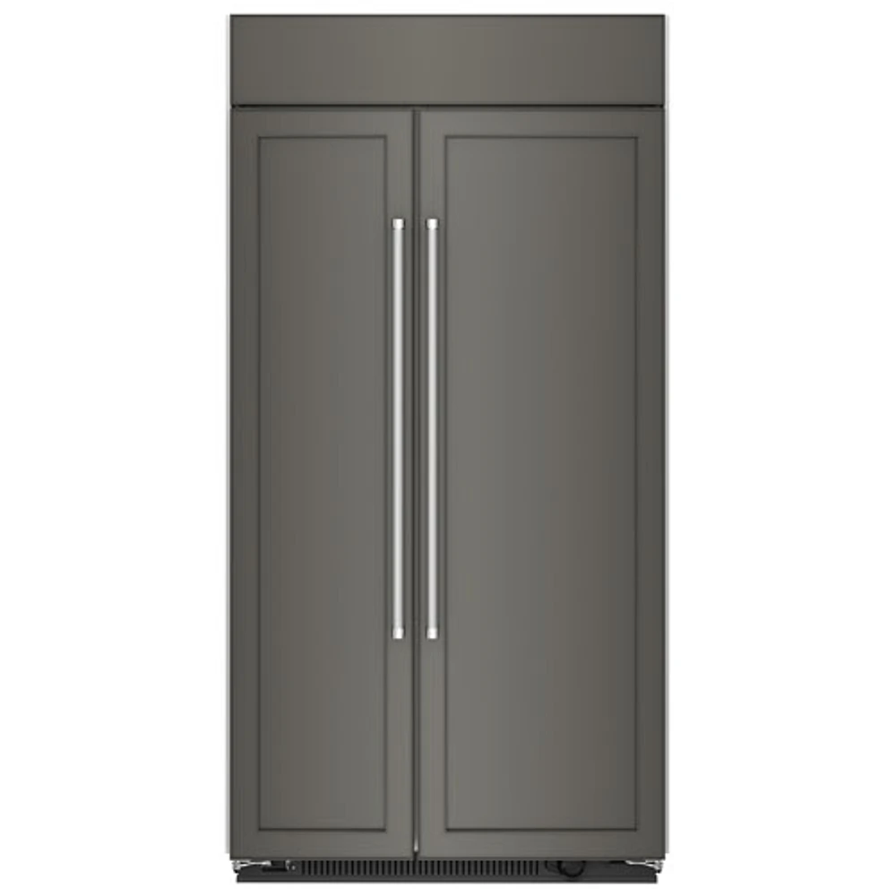 KitchenAid 42" 25.5 Cu. Ft. Side-By-Side Refrigerator (KBSN702MPA) - Panel Ready