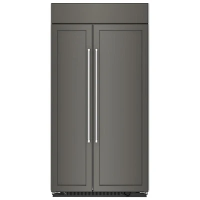 KitchenAid 42" 25.5 Cu. Ft. Side-By-Side Refrigerator (KBSN702MPA) - Panel Ready