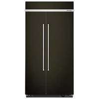 KitchenAid 42" 25.5 Cu. Ft. Side-By-Side Refrigerator (KBSN702MBS) - PrintShield Stainless Steel