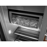 KitchenAid 42" 25.5 Cu. Ft. Side-By-Side Refrigerator (KBSN702MBS) - PrintShield Stainless Steel