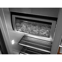 KitchenAid 42" 25.5 Cu. Ft. Side-By-Side Refrigerator (KBSN702MPS) - Stainless Steel