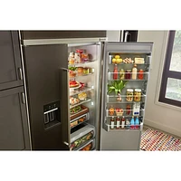 Kitchenaid 48" 29.4 Cu. Ft. Side-By-Side Refrigerator with Water & Ice Dispenser (KBSD708MBS) - Stainless Steel