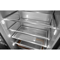 KitchenAid 33" 30 Cu. Ft. Side-By-Side Refrigerator (KBSN708MBS) - PrintShield Stainless Steel