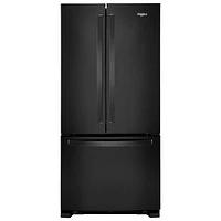 Whirlpool 33" 22.1 Cu. Ft. French Door Refrigerator with Water Dispenser (WRFF5333PB) - Black