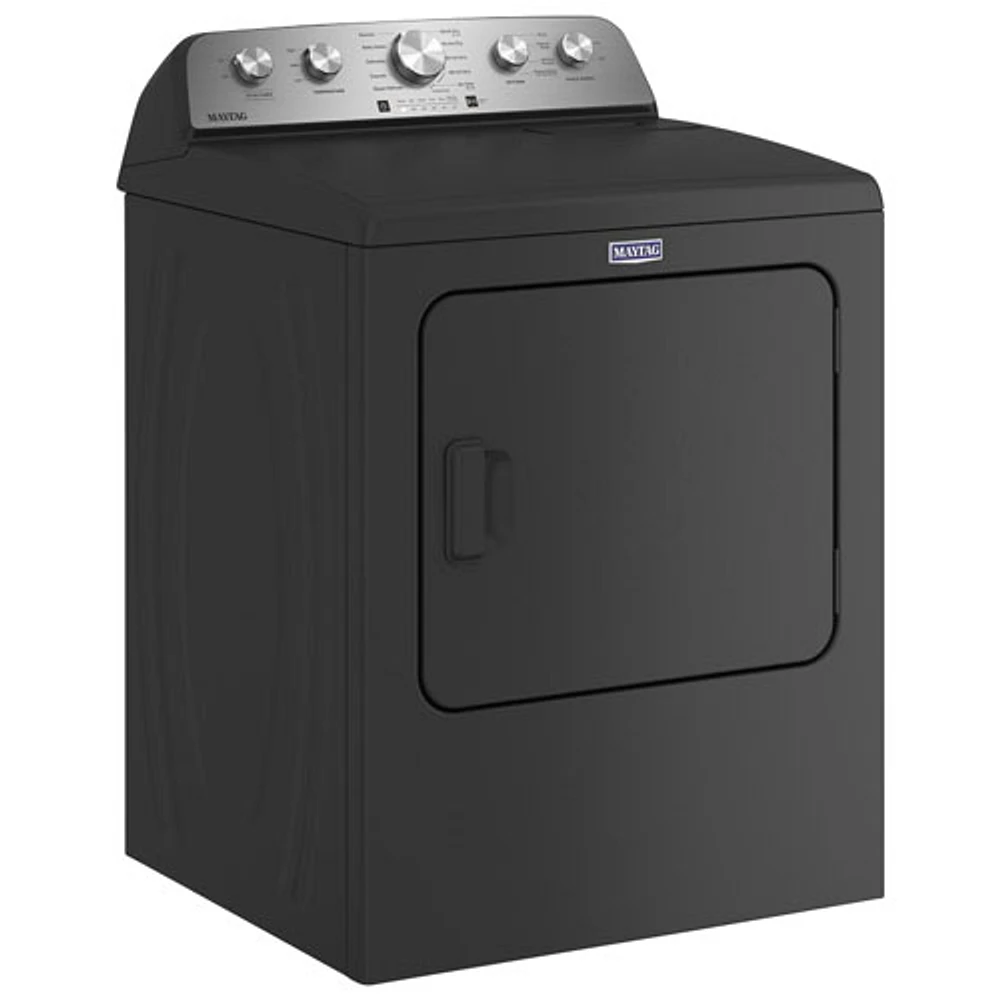 Whirlpool 7.0 Cu. Ft. Electric Steam Dryer (YMED5430PBK) - Volcano Black