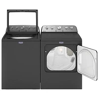 Whirlpool 7.0 Cu. Ft. Electric Steam Dryer (YMED5430PBK) - Volcano Black