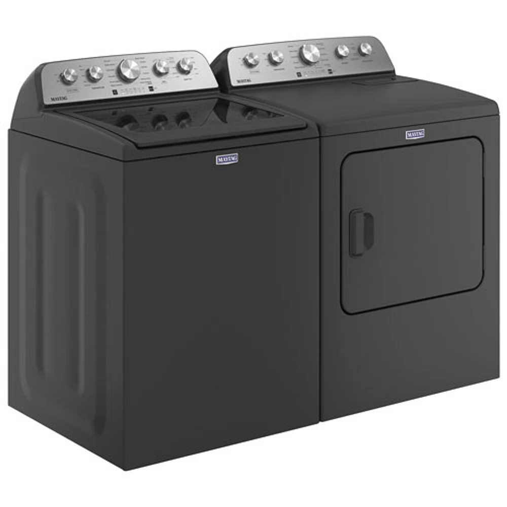 Whirlpool 7.0 Cu. Ft. Electric Steam Dryer (YMED5430PBK) - Volcano Black