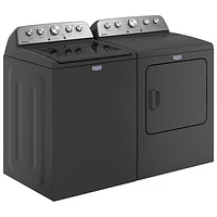 Whirlpool 7.0 Cu. Ft. Electric Steam Dryer (YMED5430PBK) - Volcano Black